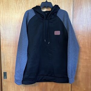 Black and Gray Hoodie